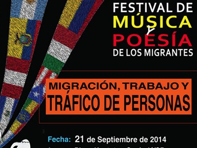 3º FESTIVAL DE MÚSICA E POESIA DOS IMIGRANTES: 21/09/2014