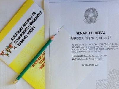 AVANÇA NO SENADO ANISTIA PARA ESTRANGEIROS!